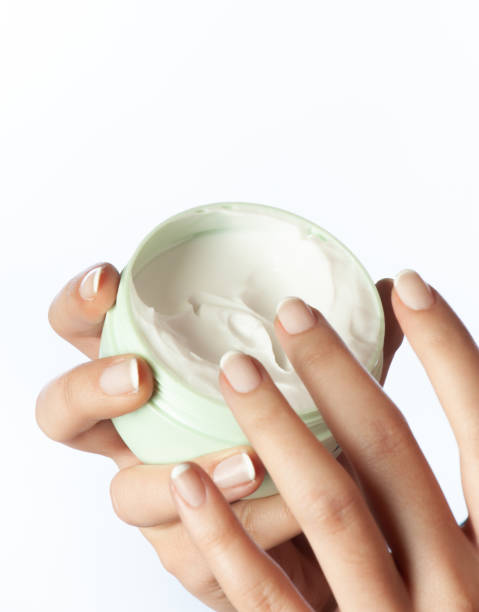 istock Woman hands with cream 1226014357