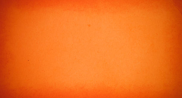 istock Vintage orange background, old paper texture, grunge, retro, cardboard, blank, text space, vignette 1226020097