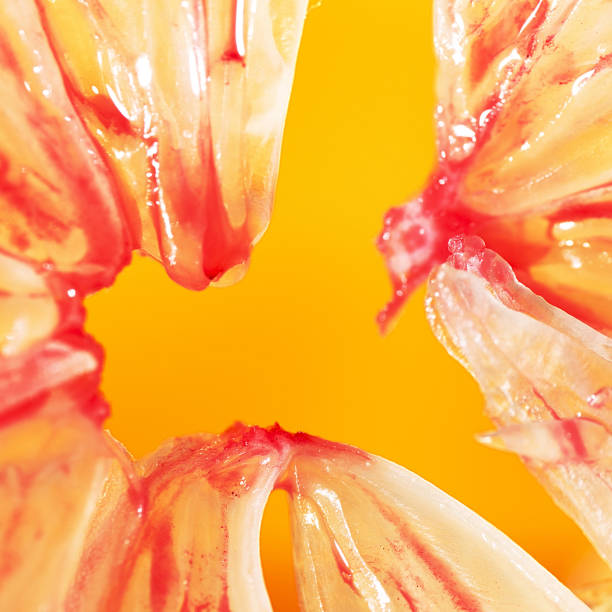 Lemon painted red