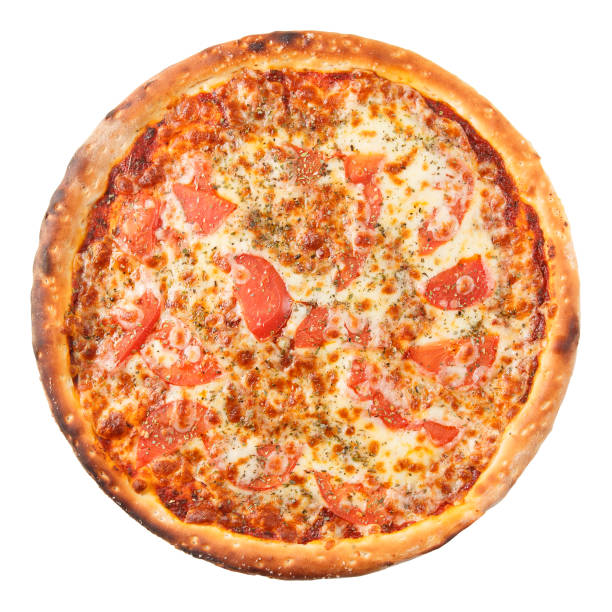 istock Delicious classic italian Pizza with tomato and cheese. 1226041249