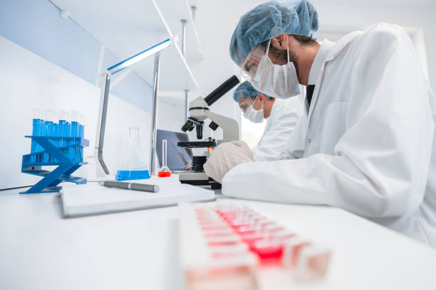 istock group of scientists conducts research in the laboratory 1226044372