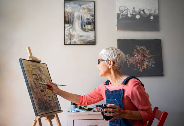 istock Mature female artisan at home 1226050094