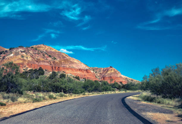 istock Palo Duro Canyon State Park - Park Road View - 1990 1226054798