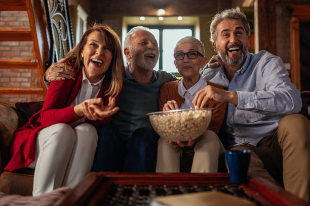 istock Their favorite tv show is on 1226057363