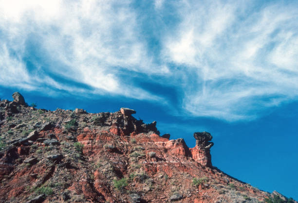 Palo Duro Canyon State Park - Rock Outcropping View - 1990