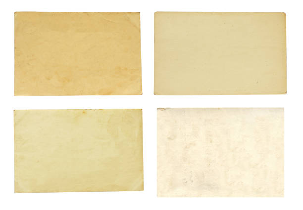istock Set of various retro paper sheets 1226061398