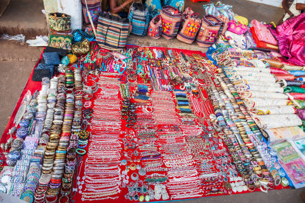 istock Local market shopping in India 1226062539