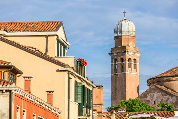 istock Beautiful view of roofs in Venice just before sunset 1226066724