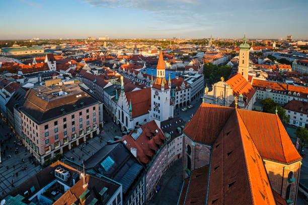istock Aerial view of Munich 1226069512