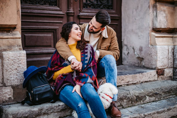 istock Happy young couple together 1226069609