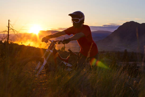 istock Mountain Bike Sunset 1226069757