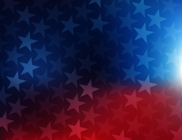 usa stars und streifen hintergrund - patriotismus stock-grafiken, -clipart, -cartoons und -symbole