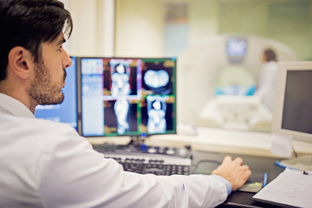 istock Doctor is working with CT scan in hospital 1226073862