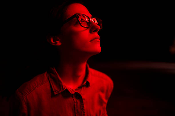 istock The red light complements her perfectly 1226076276