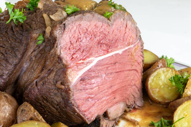 istock Sirloin tip roast with small potatoes 1226079188
