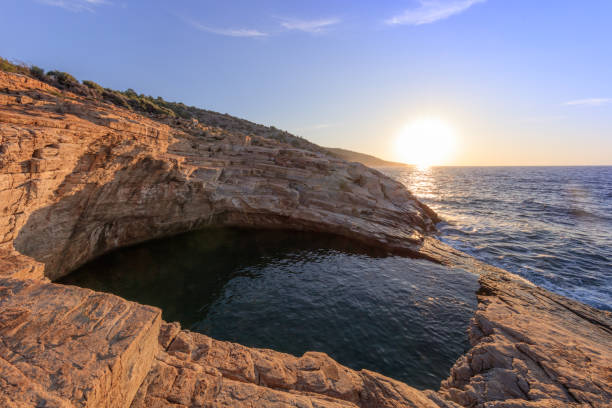 istock Giola, natural sea water pool. Thassos island 1226080206