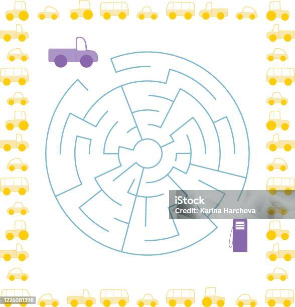 Labirynth Maze For Kids Vector Illustration Stock Illustration Labirynth Maze For Kids Vector Illustration Stock Illustration