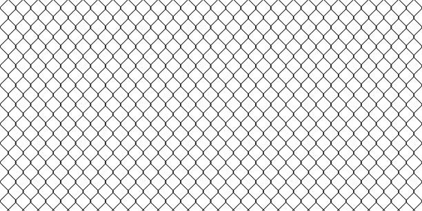 ilustraciones, imágenes clip art, dibujos animados e iconos de stock de cuadrícula rabitz. antecedentes de stock vectorial - safety fence