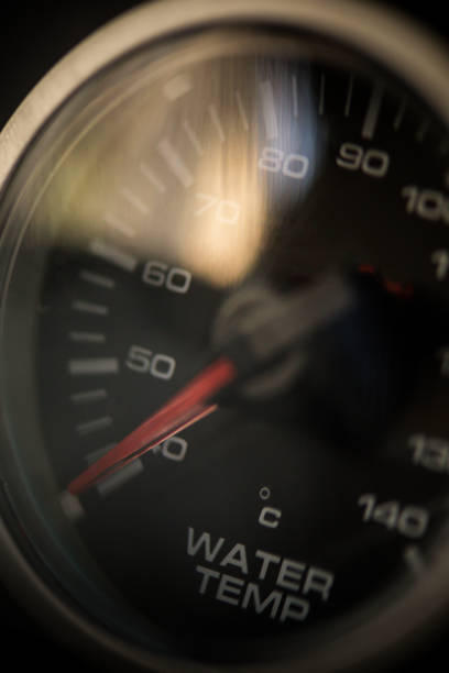 istock Car water temperature gauge 1226086665