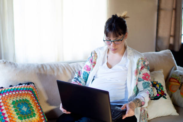 istock young woman working from home 1226097889