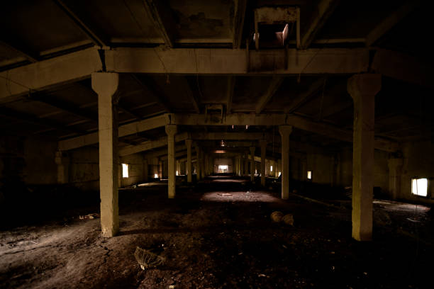 istock The old empty abandoned barn in Russian village 1226100848