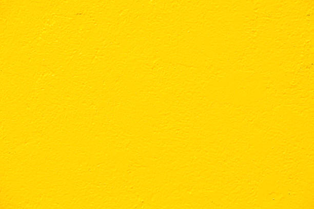 istock Colorful wall yellow paint on concrete wal background 1226120321