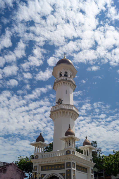 istock Minaret at Kapitan Keling Mosque. 1226129824