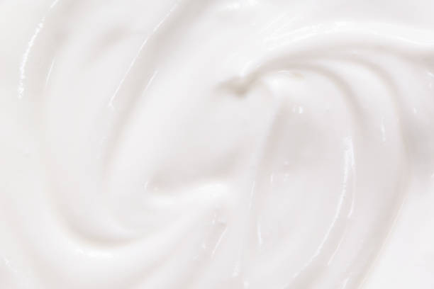 istock Sour cream, greek yogurt texture 1226130791