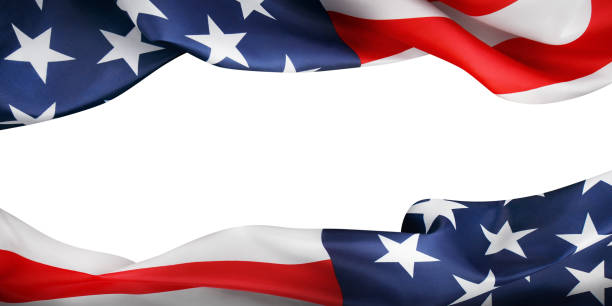 istock USA flag background on white 1226135877