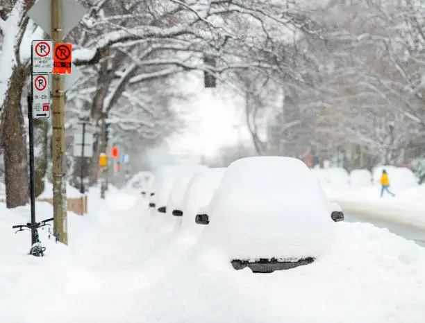 Photo of Snowstorm in Montreal