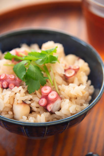 istock Japanese food, Octopus Mixed Rice “Tako Meshi