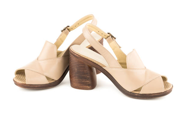 istock The pair of stylish leather shoes 1226148971
