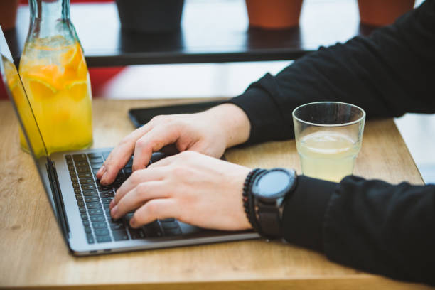 istock mans hands on laptop keyboard freelance concept 1226150230