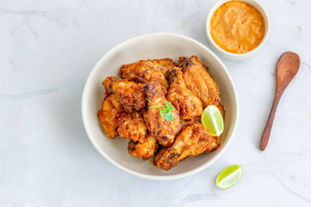 istock Crispy Fried Chicken in a Bowl Directly Above Photo 1226155049
