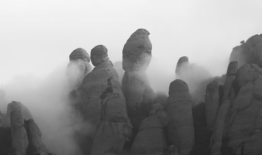 Mist in Montserrat