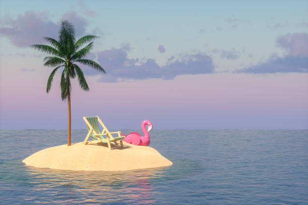 istock Summer Holiday Self Isolation on Island 1226160948