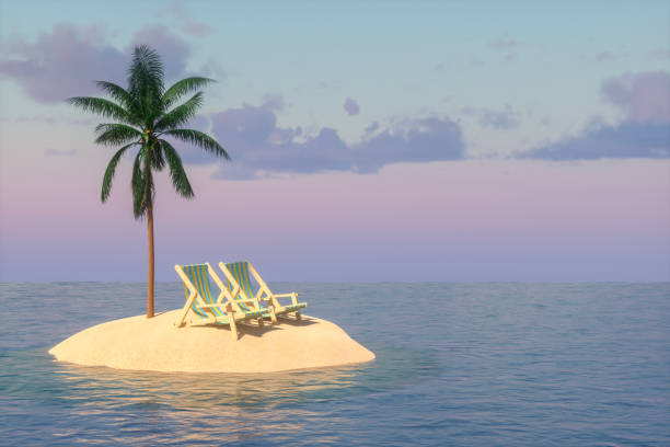 istock Summer Holiday Self Isolation on Island 1226160966