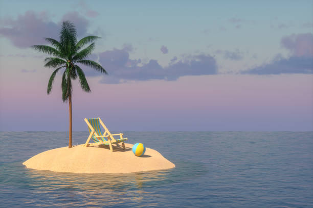 istock Summer Holiday Self Isolation on Island 1226161017