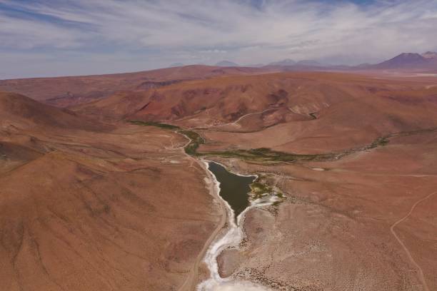 istock Aerial 360 PANORAMIC at Antofagasta - Chile. Desert 1226170940