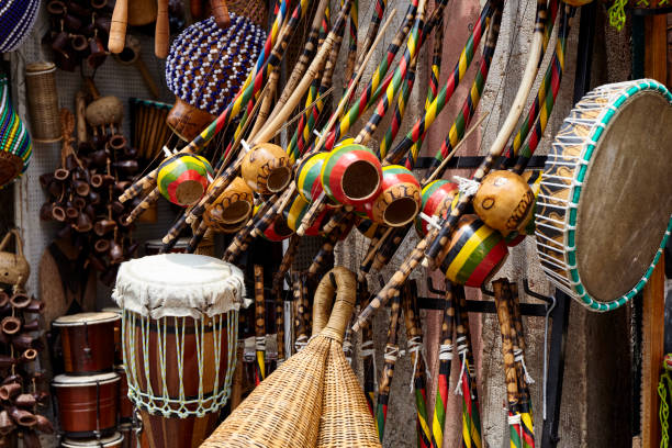 istock Musical instruments at Pelourinho, Salvador 1226171893