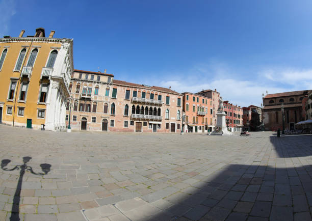 istock square called Campo Saint Stefano in Venice without people becau 1226172079