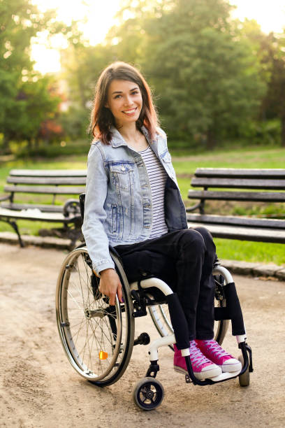 istock Woman in a wheelchair 1226175424