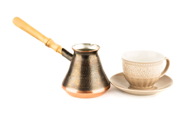 istock Armenian coffee jazve and cup 1226176262