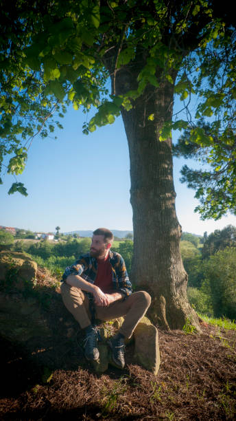 istock Young man in the field 1226182539