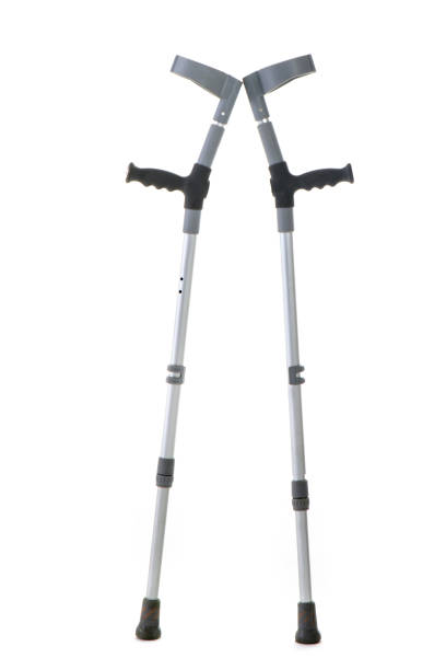 istock Crutches on white background, Crutches isolated on white background 1226187569