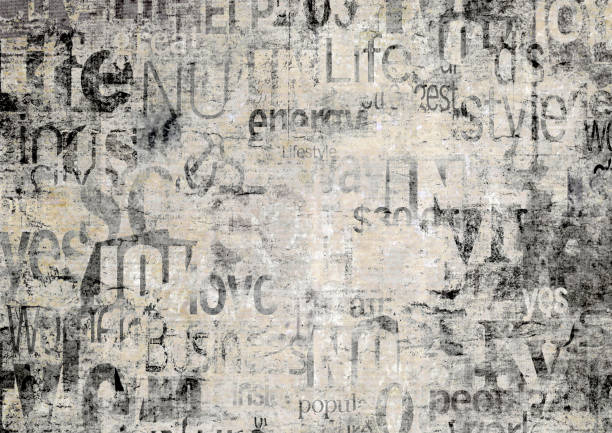 istock Old vintage grunge newspaper paper texture background. 1226193724