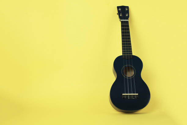 istock Dark wooden ukulele 1226194910