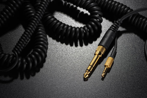 3½mm Audio jack 3D xray blue transparent