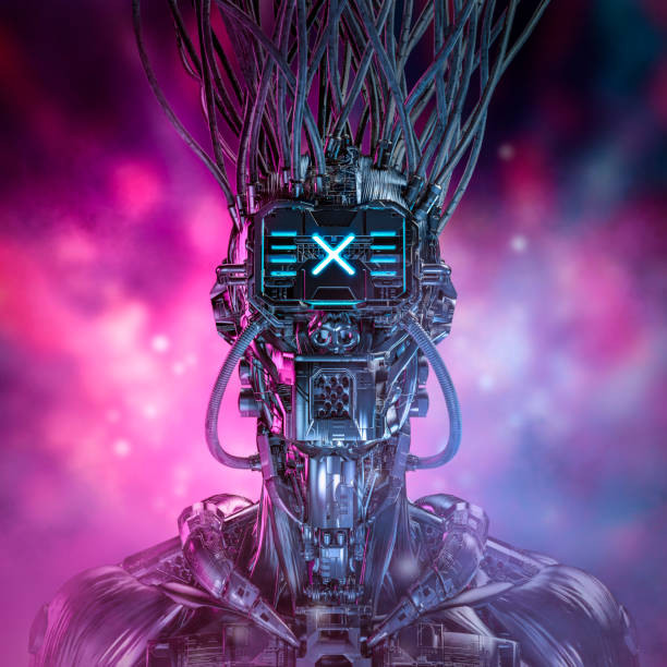 istock Cyberpunk gamer portrait 1226201075