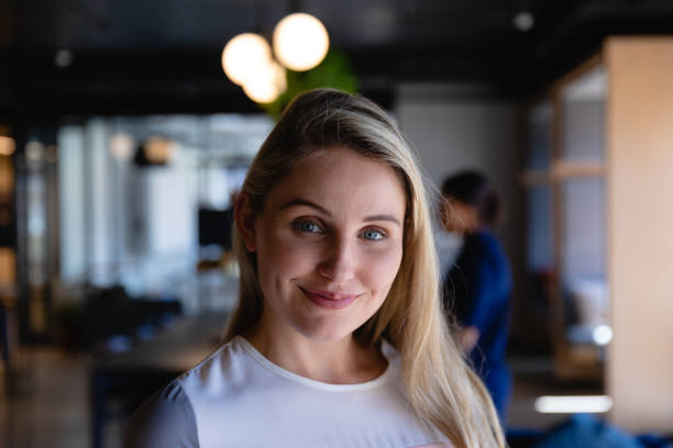 istock Caucasian woman looking at camera 1226202000